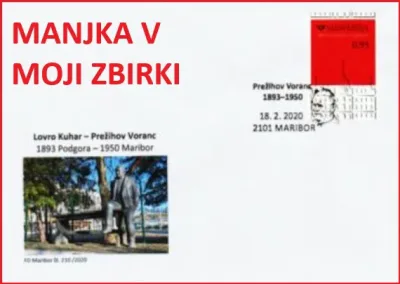70. OBLETNICA SMRTI PREŽIHOV VORANC 1893 - 1950